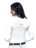 Koszula konkursowa "Larina" White RegularFit Long